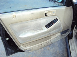 1993 HONDA ACCORD EX , 2.2L AUTO 4DR, COLOR BLACK, STK A14165